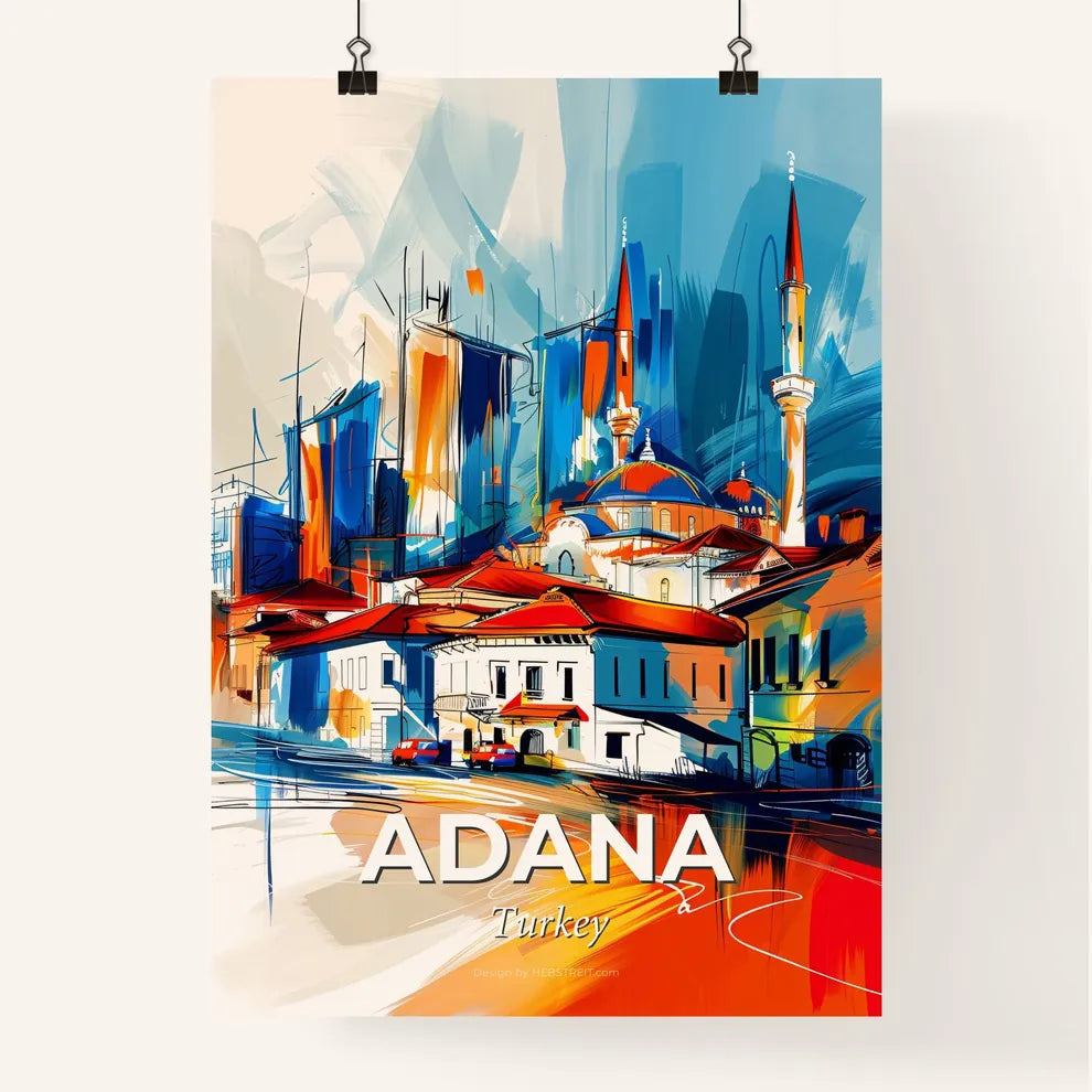 Vibrant Adana, Turkey Poster