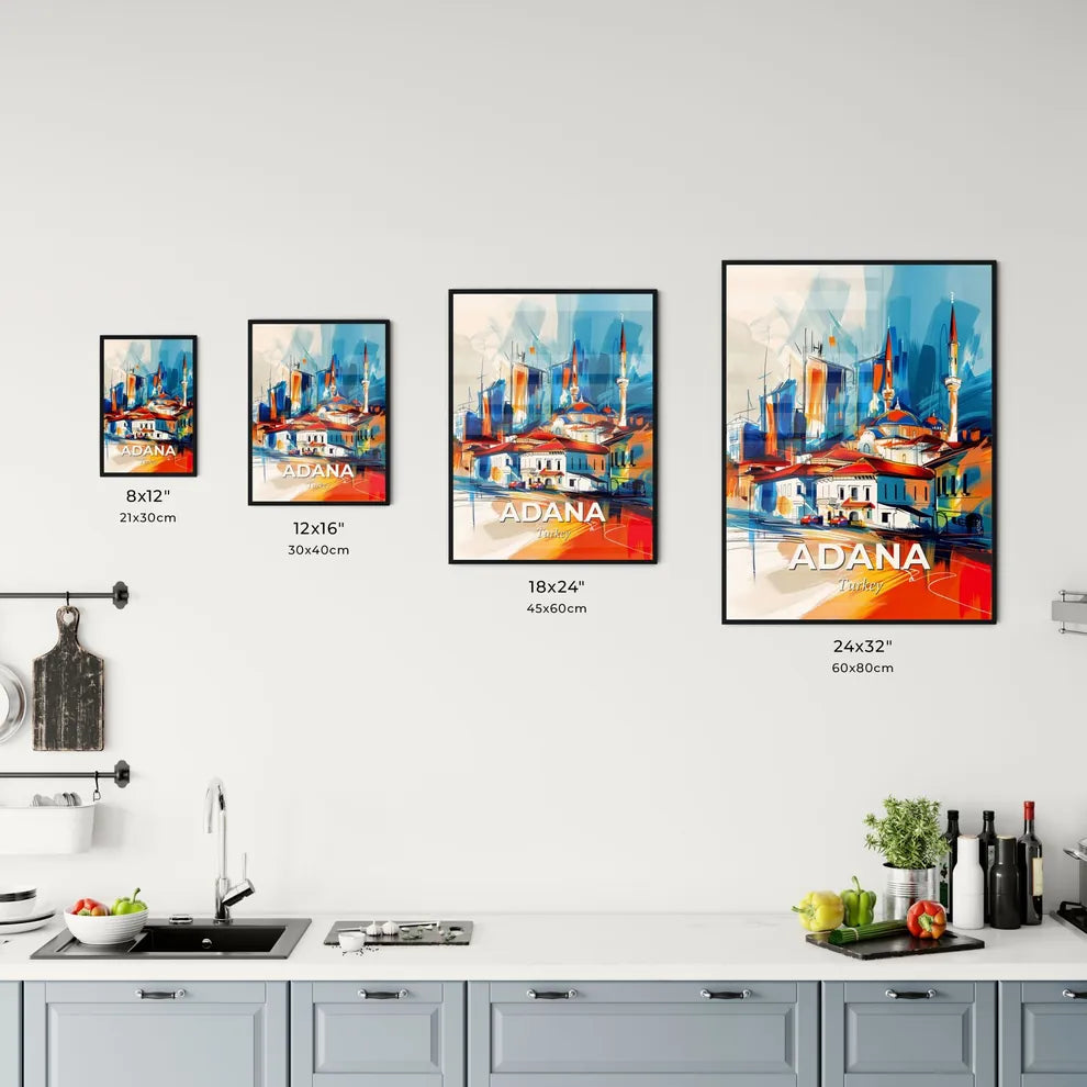 Vibrant Adana, Turkey Kitchen Art