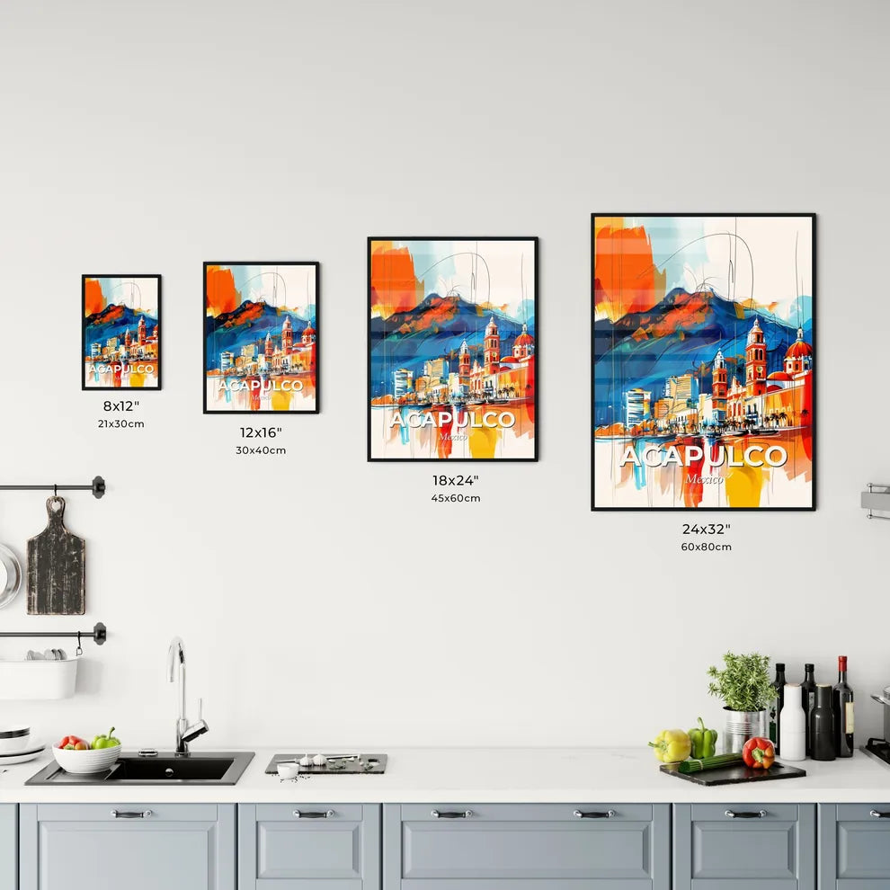 Vibrant Acapulco, Mexico Kitchen Art