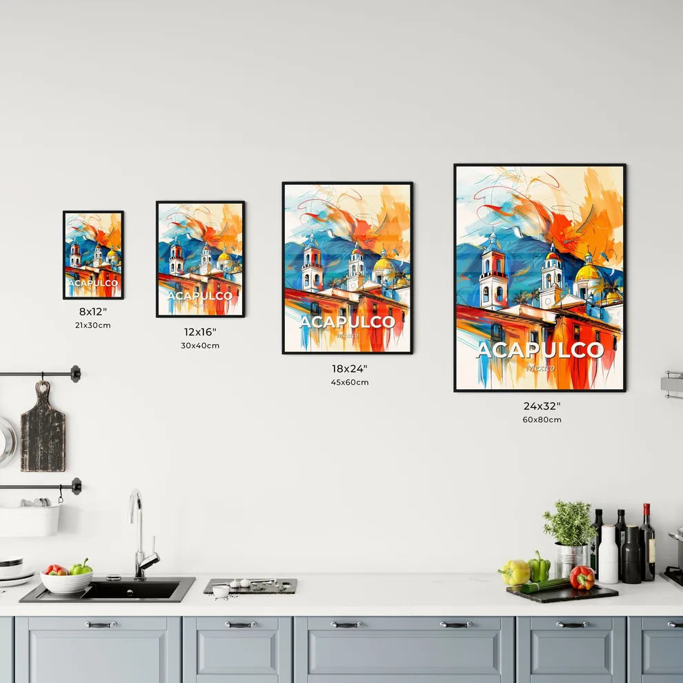 Vibrant Acapulco, Mexico Kitchen Art