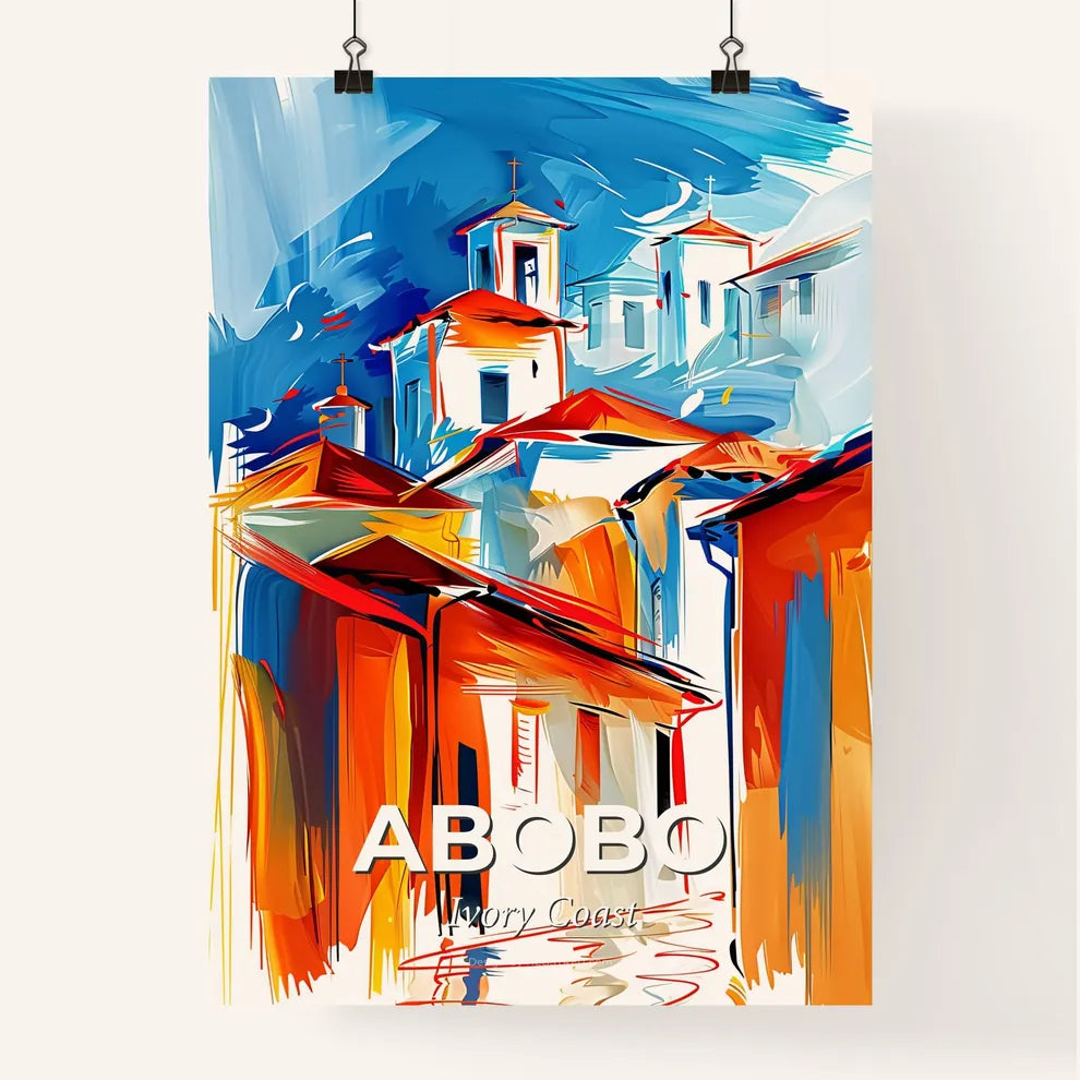 Vibrant Abobo, Ivory Coast Poster