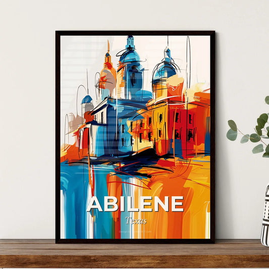 Vibrant Abilene, Texas Art Print