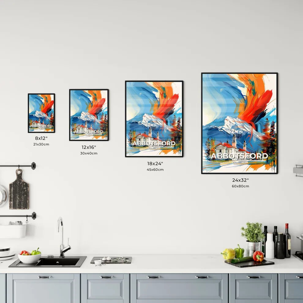 Vibrant Abbotsford, Canada Kitchen Art