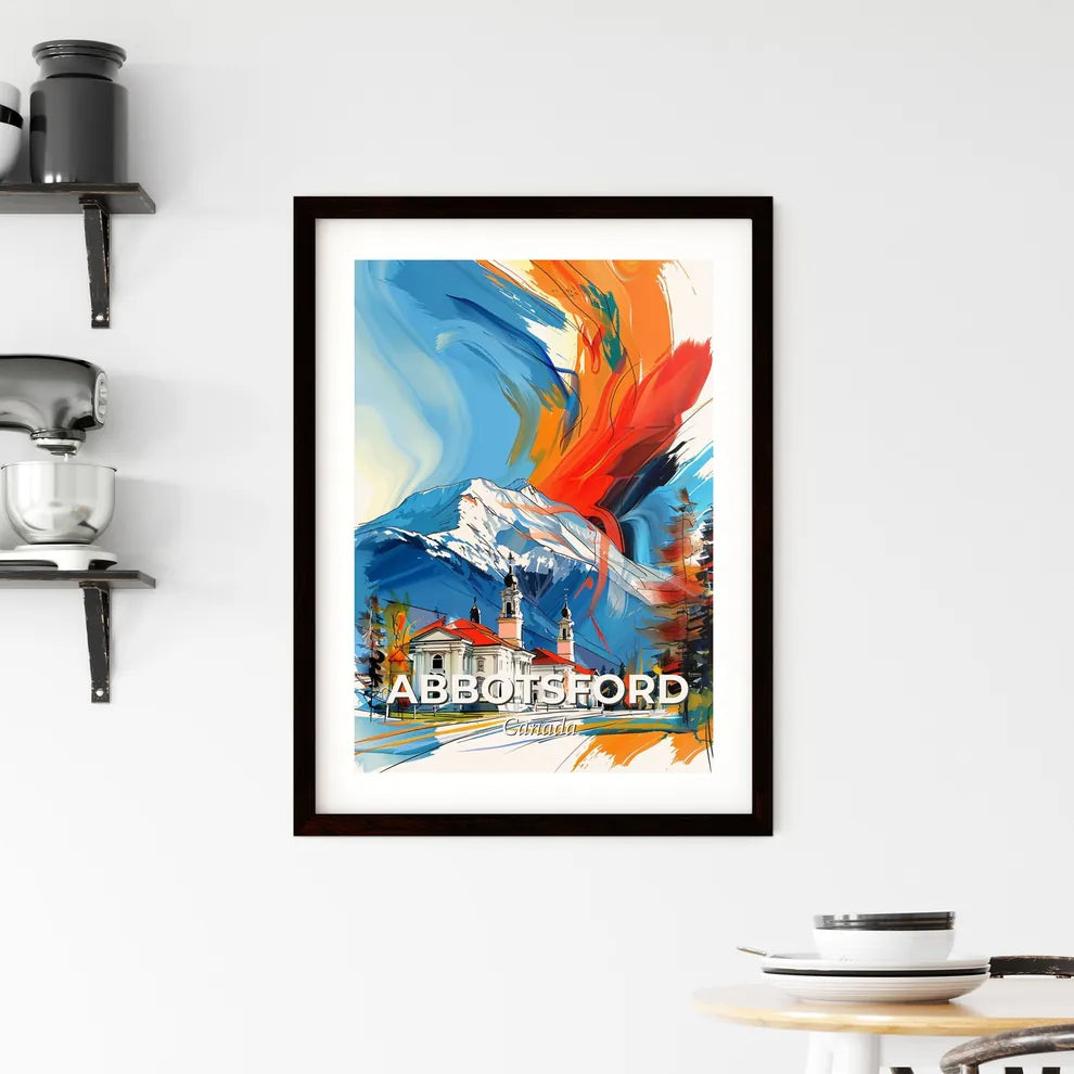 Vibrant Abbotsford, Canada Framed Print
