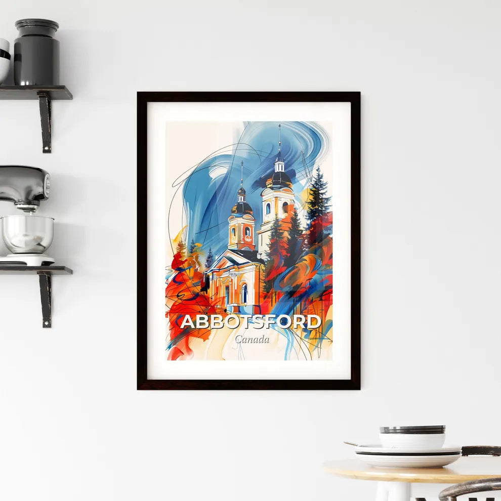 Vibrant Abbotsford, Canada Framed Print