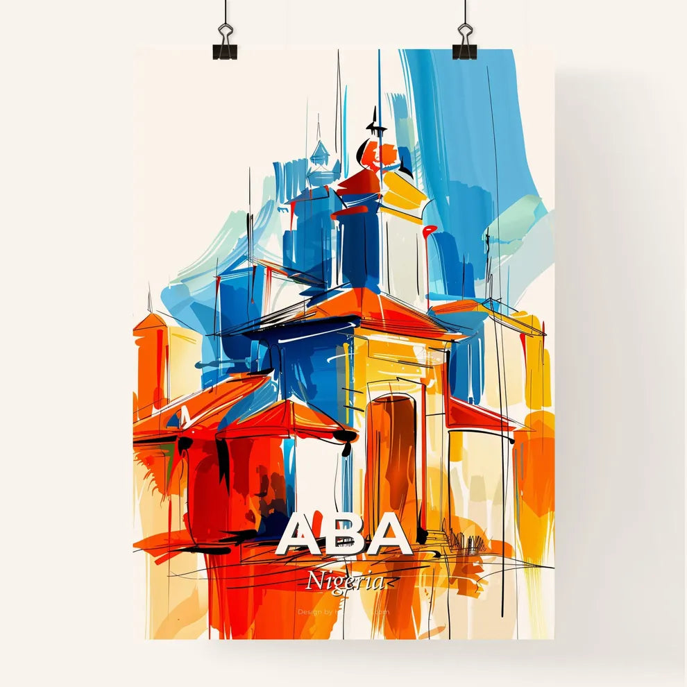 Vibrant Aba, Nigeria Poster