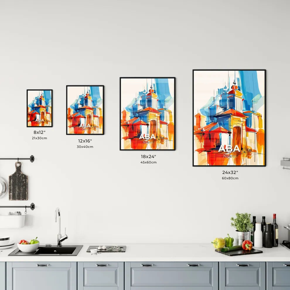 Vibrant Aba, Nigeria Kitchen Art
