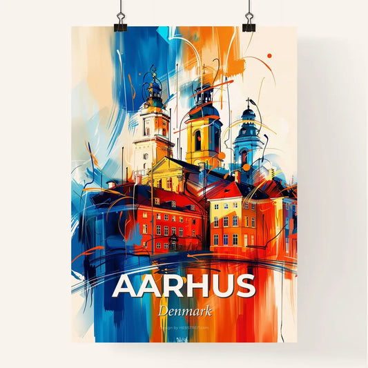 Vibrant Aarhus, Denmark Poster