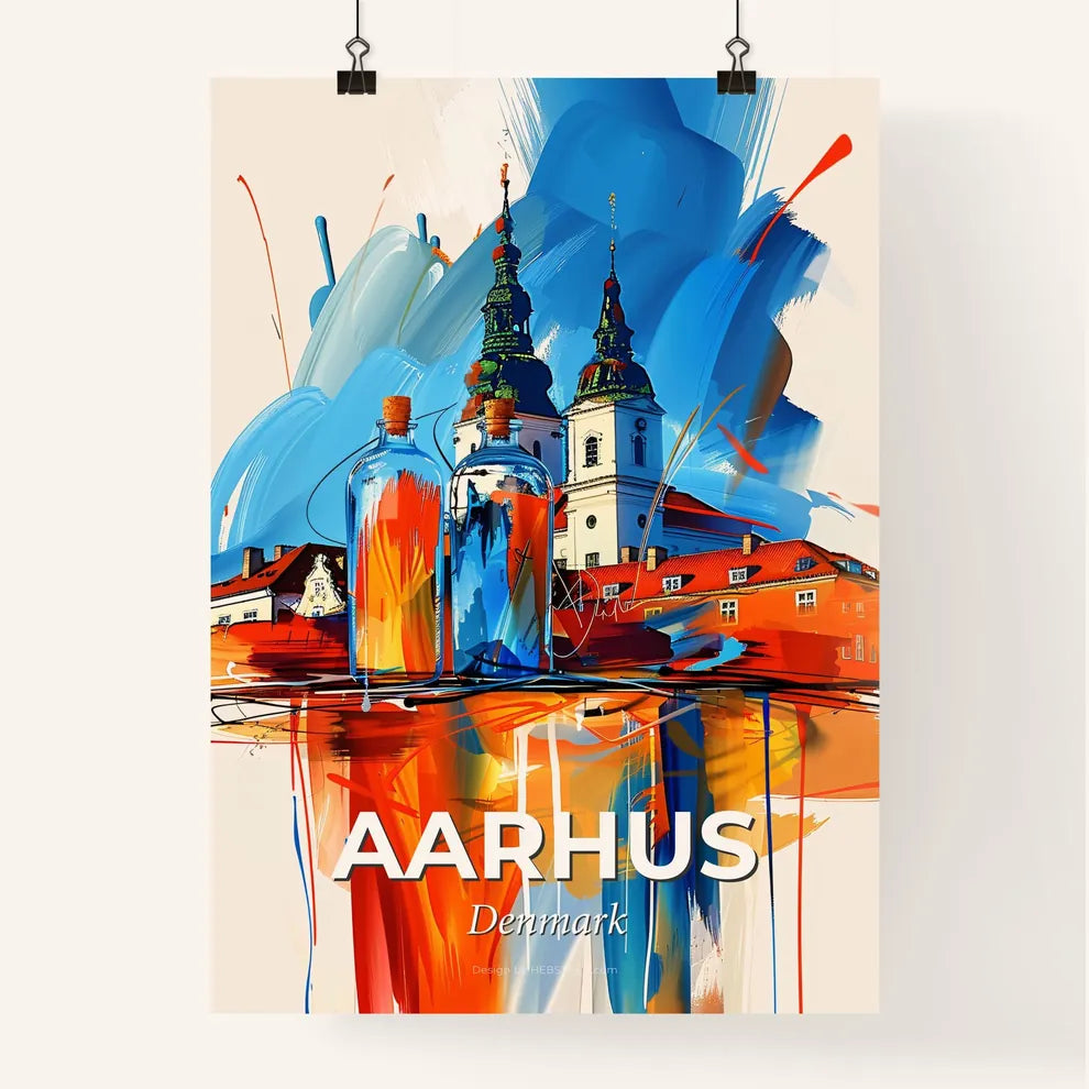 Vibrant Aarhus, Denmark Poster