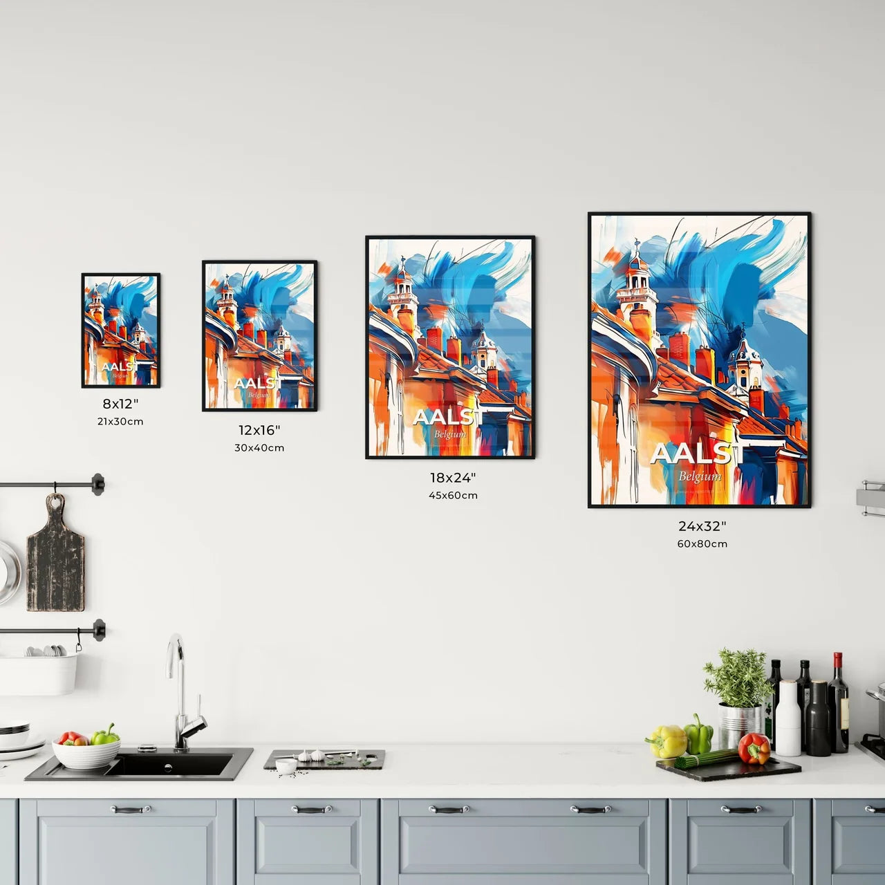 Vibrant Aalst , Belgium Kitchen Art