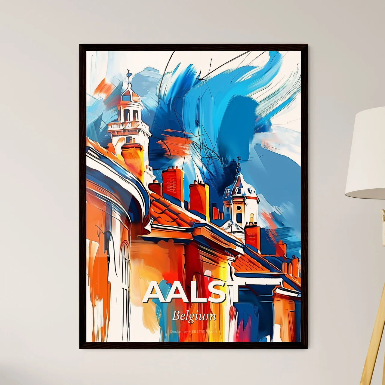Vibrant Aalst , Belgium Art Print