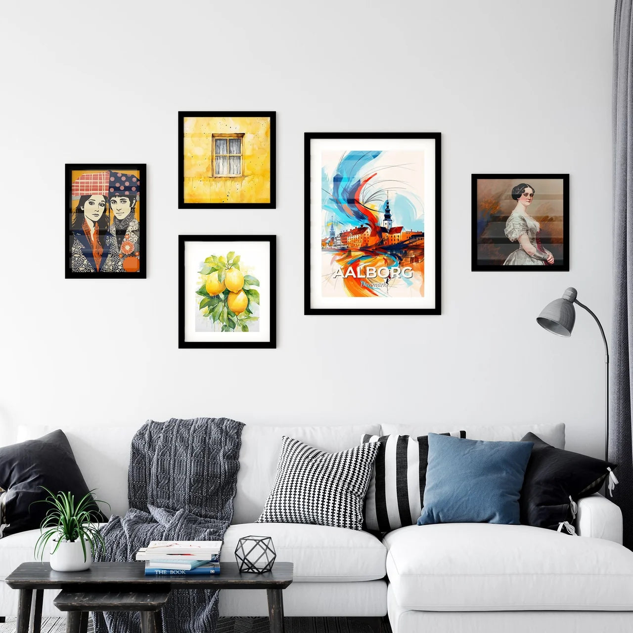 Vibrant Aalborg, Denmark Wall Art Collection