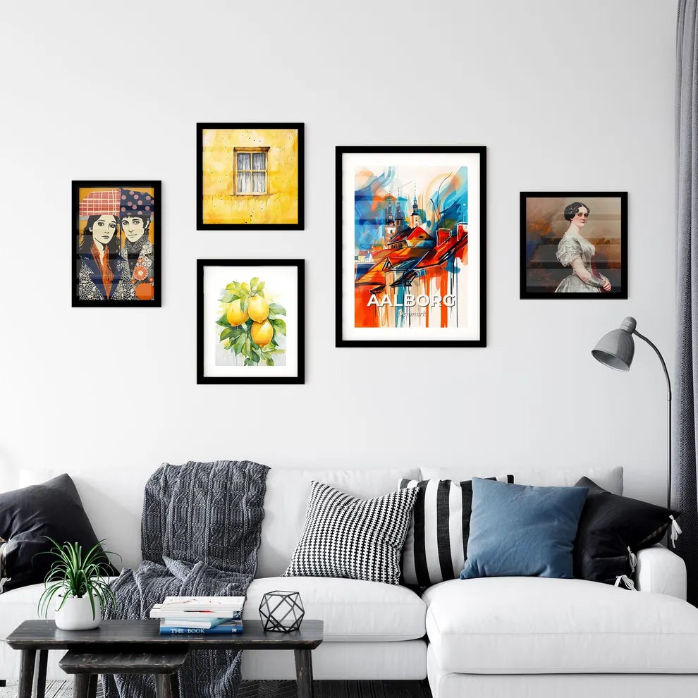 Vibrant Aalborg, Denmark Wall Art Collection