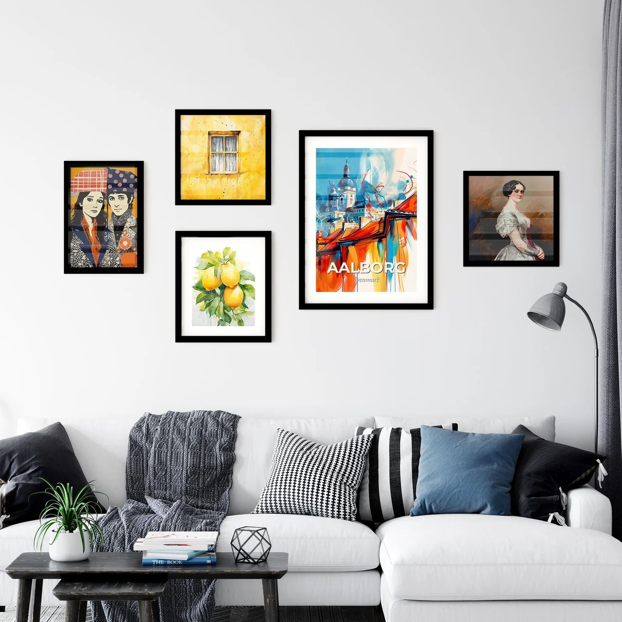 Vibrant Aalborg, Denmark Wall Art Collection
