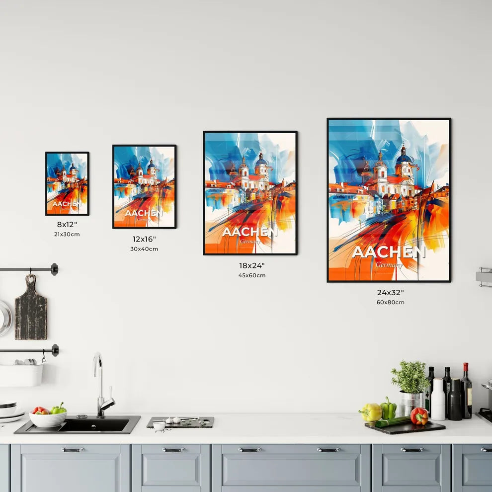 Vibrant Aachen, Germany Kitchen Art