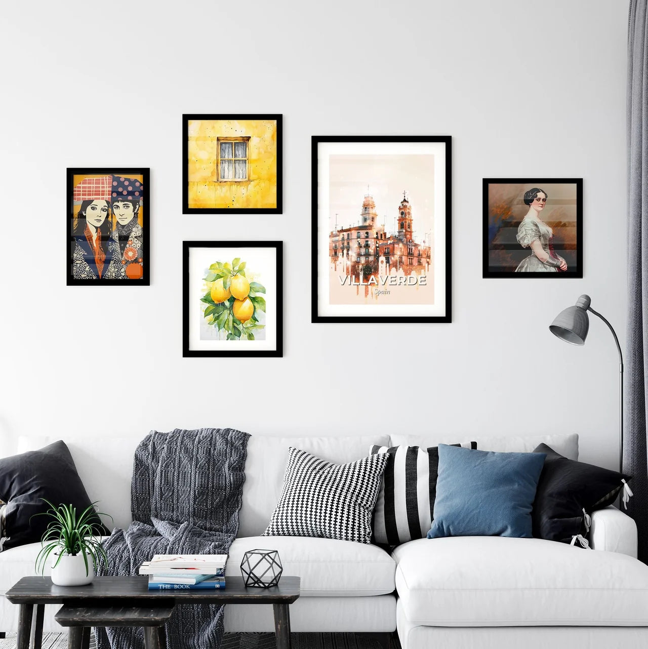 Villaverde: Cityscape Canvas of History and Dreams - A building with towers and a clock tower Interior Design