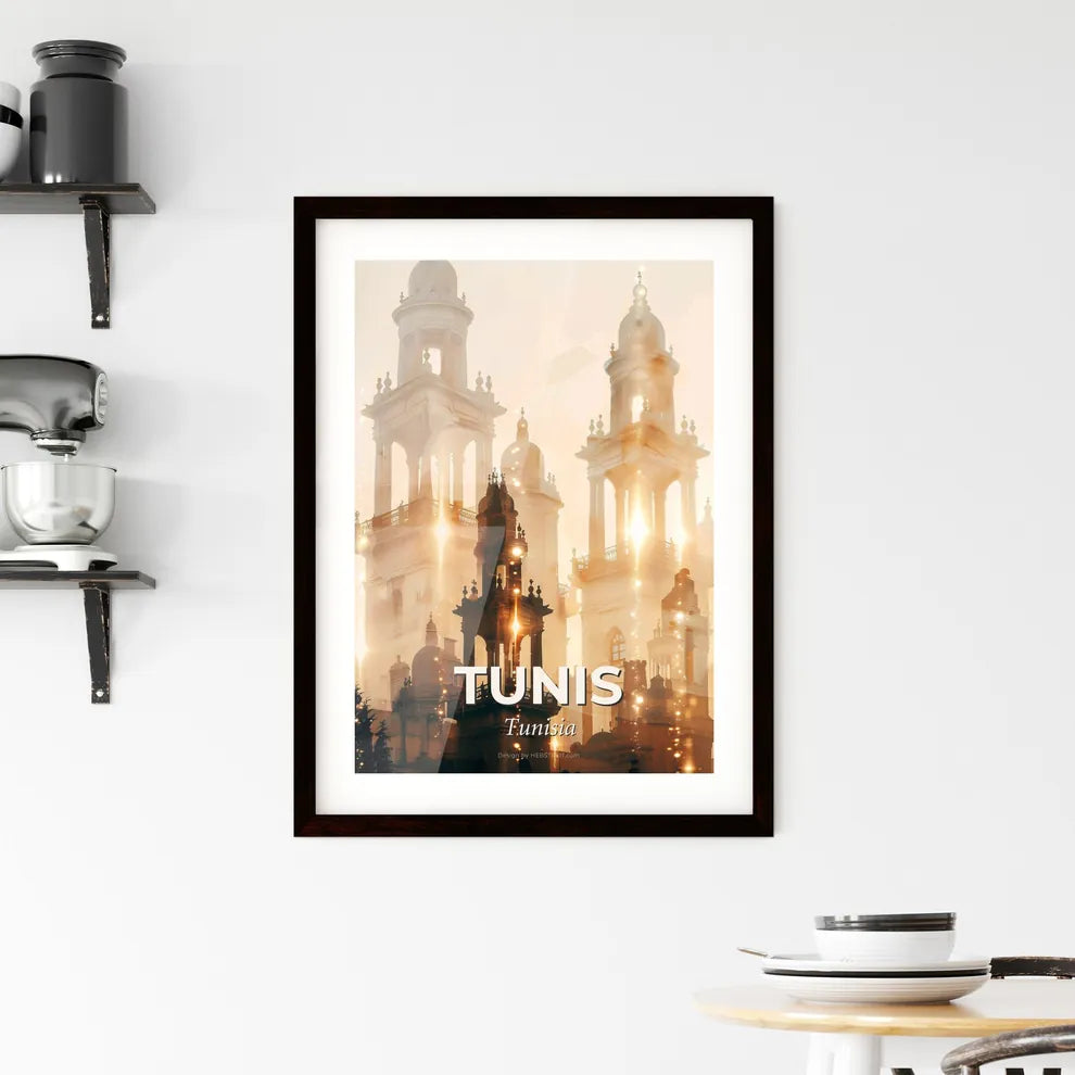 Tunis, Tunisia Framed Print