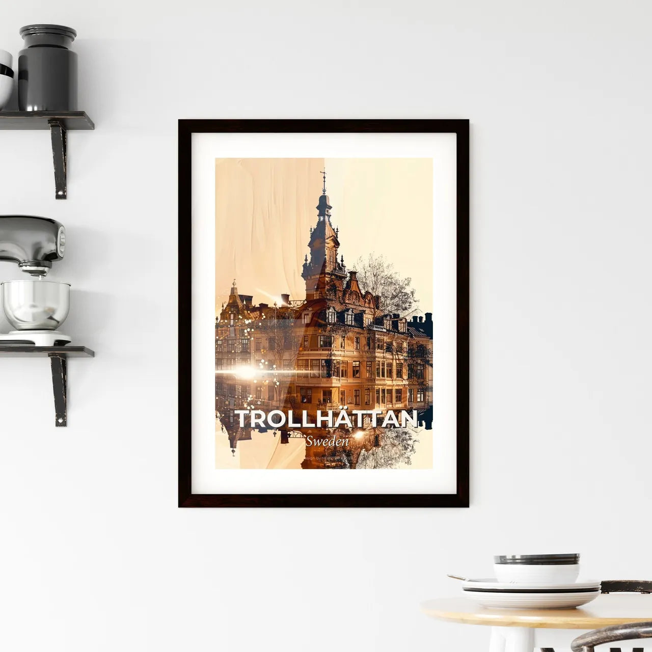 Trollhättan Framed Print