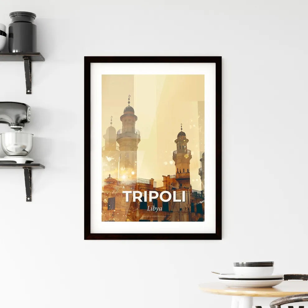 Tripoli, Libya: Local Architecture Wonder Framed Print