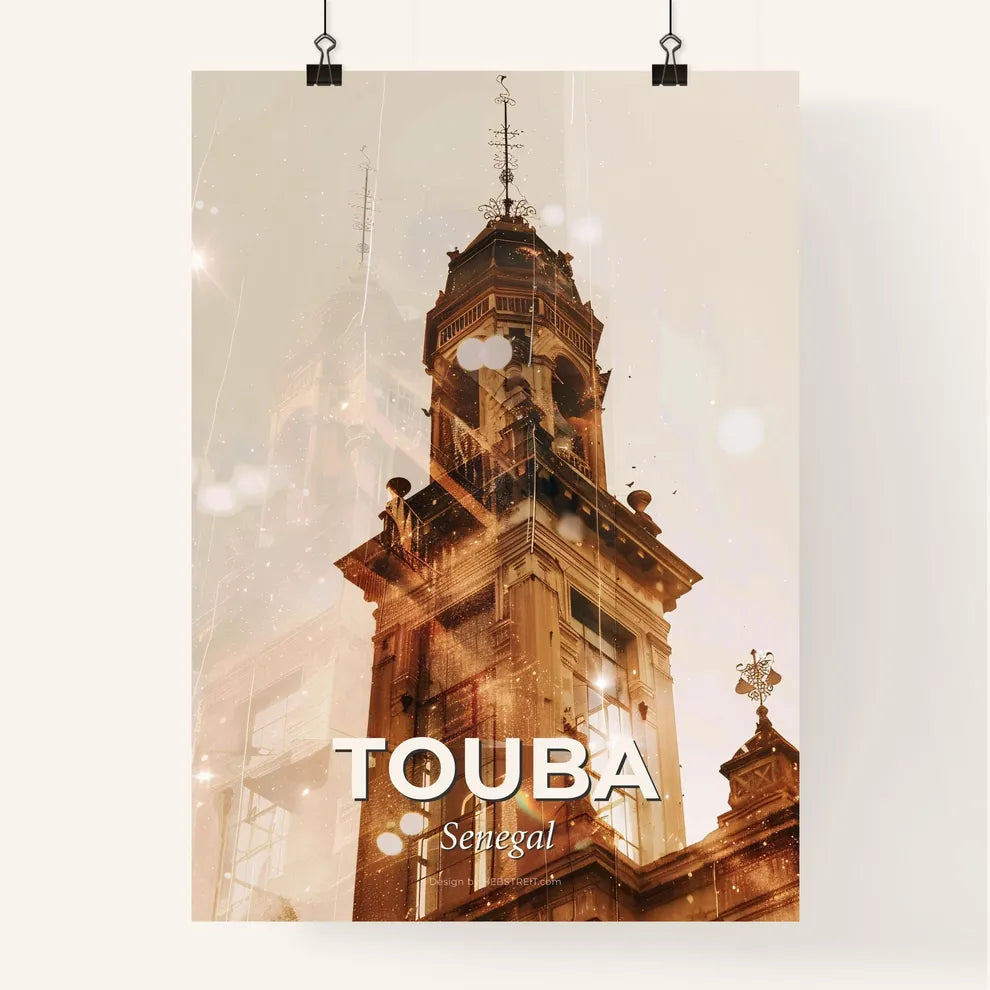 Touba Senegal Composite Architecture Poster Design Poster