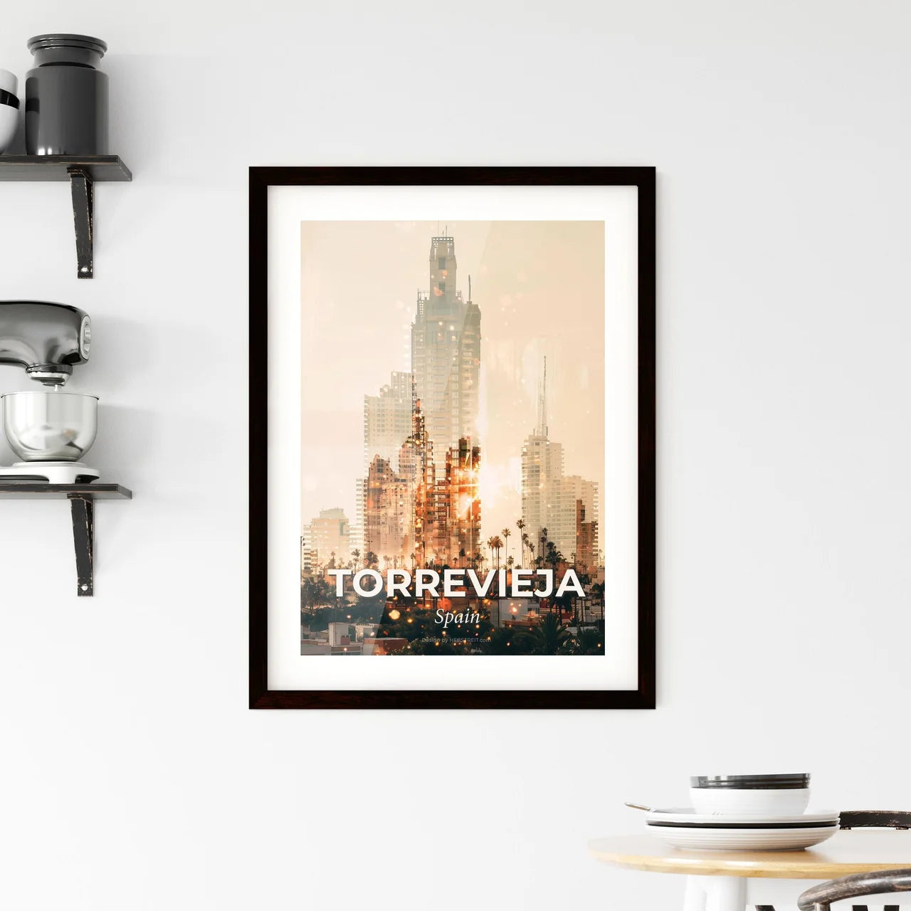 Torrevieja: A City of Contrasts Framed Print