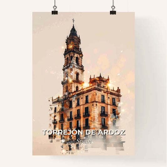 Torrejon de Ardoz Skyline Composite Poster Poster