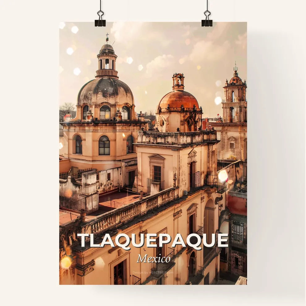 Tlaquepaque Skyline City Art Poster Poster