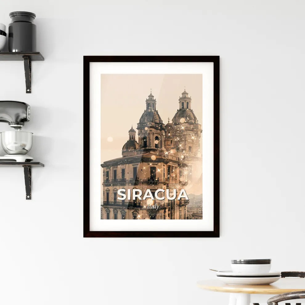 Syracuse: City of Light and Architecture Framed Print