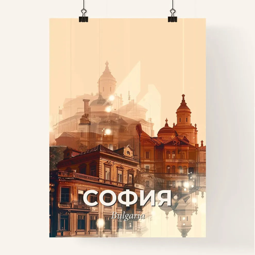 Sofia, Bulgaria Poster