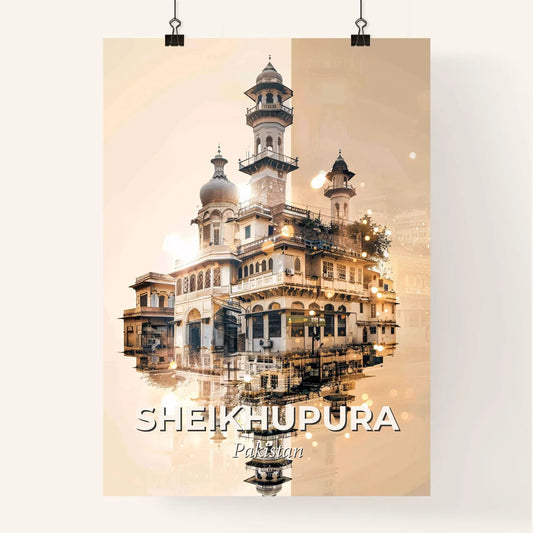 Sheikhupura: A Tapestry of Architecture and Light Poster