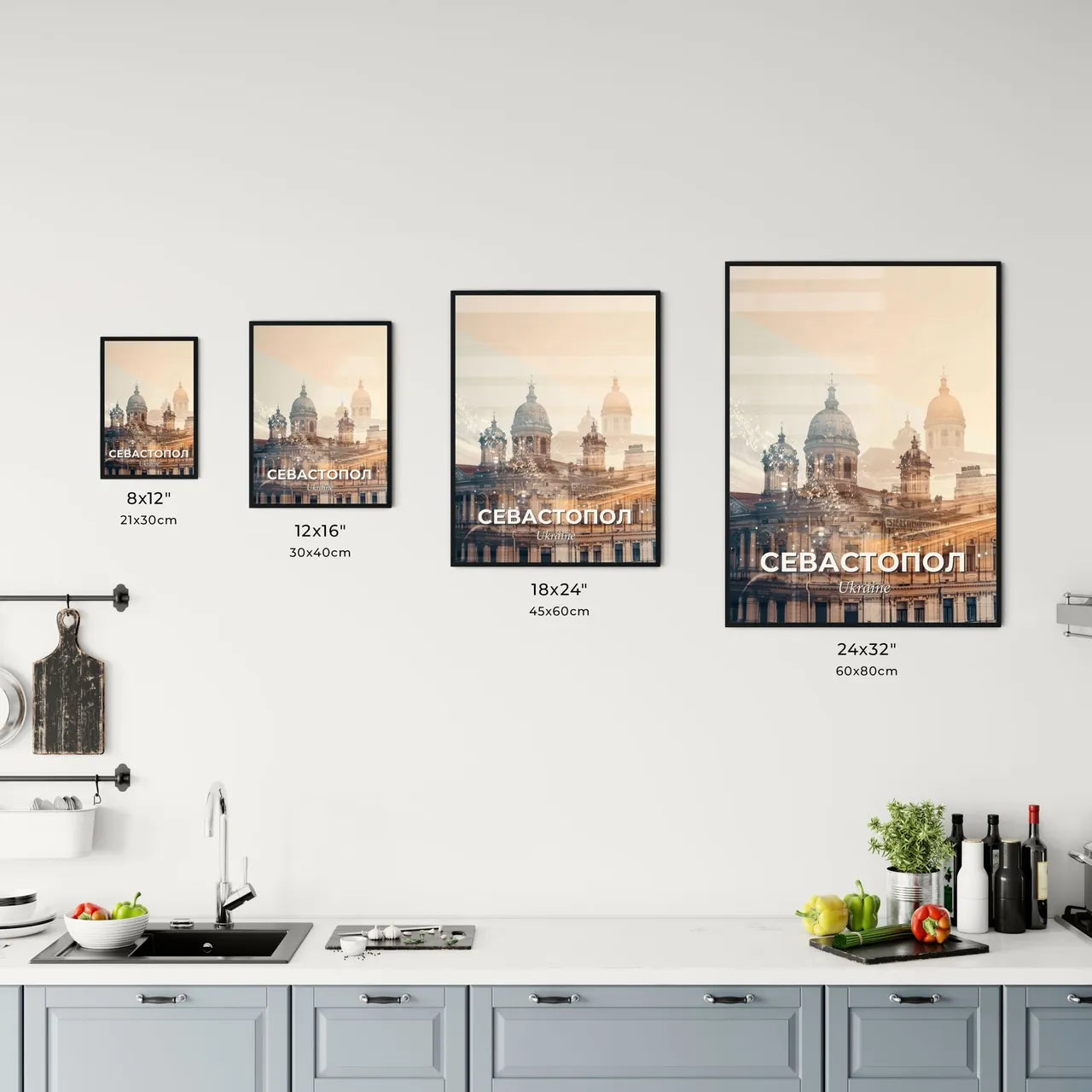 Sevastopol: Iconic Architecture Reimagined Office Art