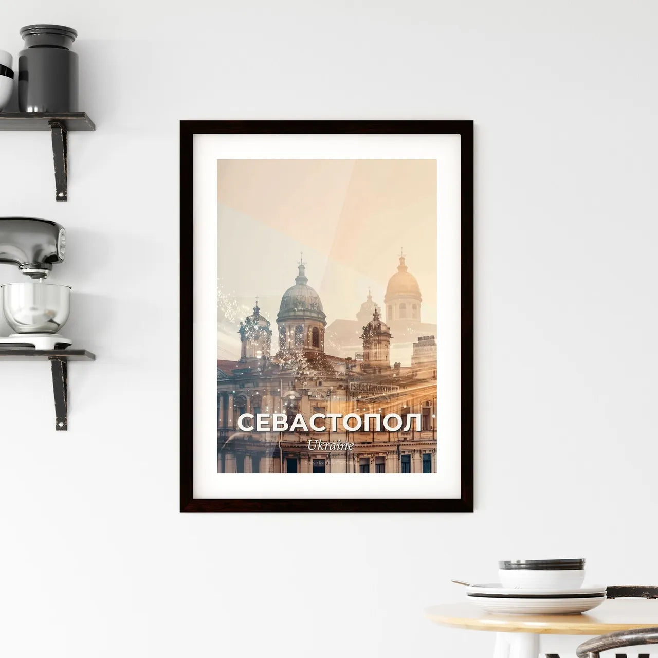 Sevastopol: Iconic Architecture Reimagined Framed Print