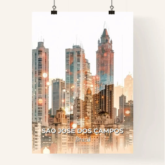 Sao Jose dos Campos: Local Vibes, Modern Twist Poster