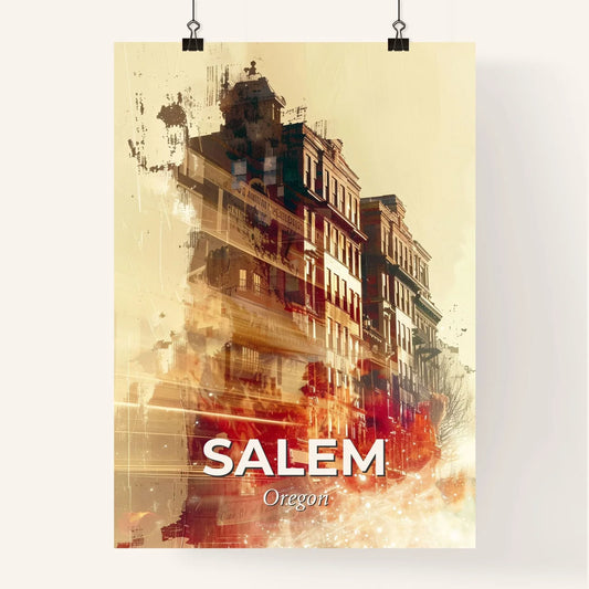 Salem City: Bright Sparkle Composite Art Poster Poster