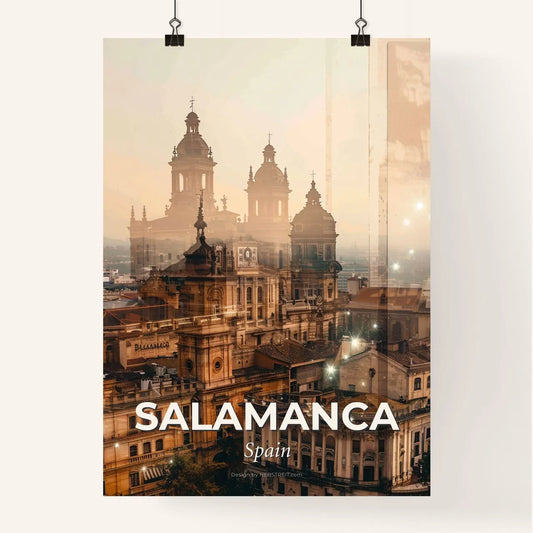 Salamanca: Skyline Cityscape Composite Poster Art Poster