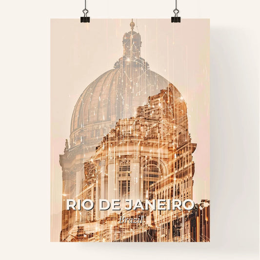 Rio de Janeiro: Skyline City Icons Poster Poster