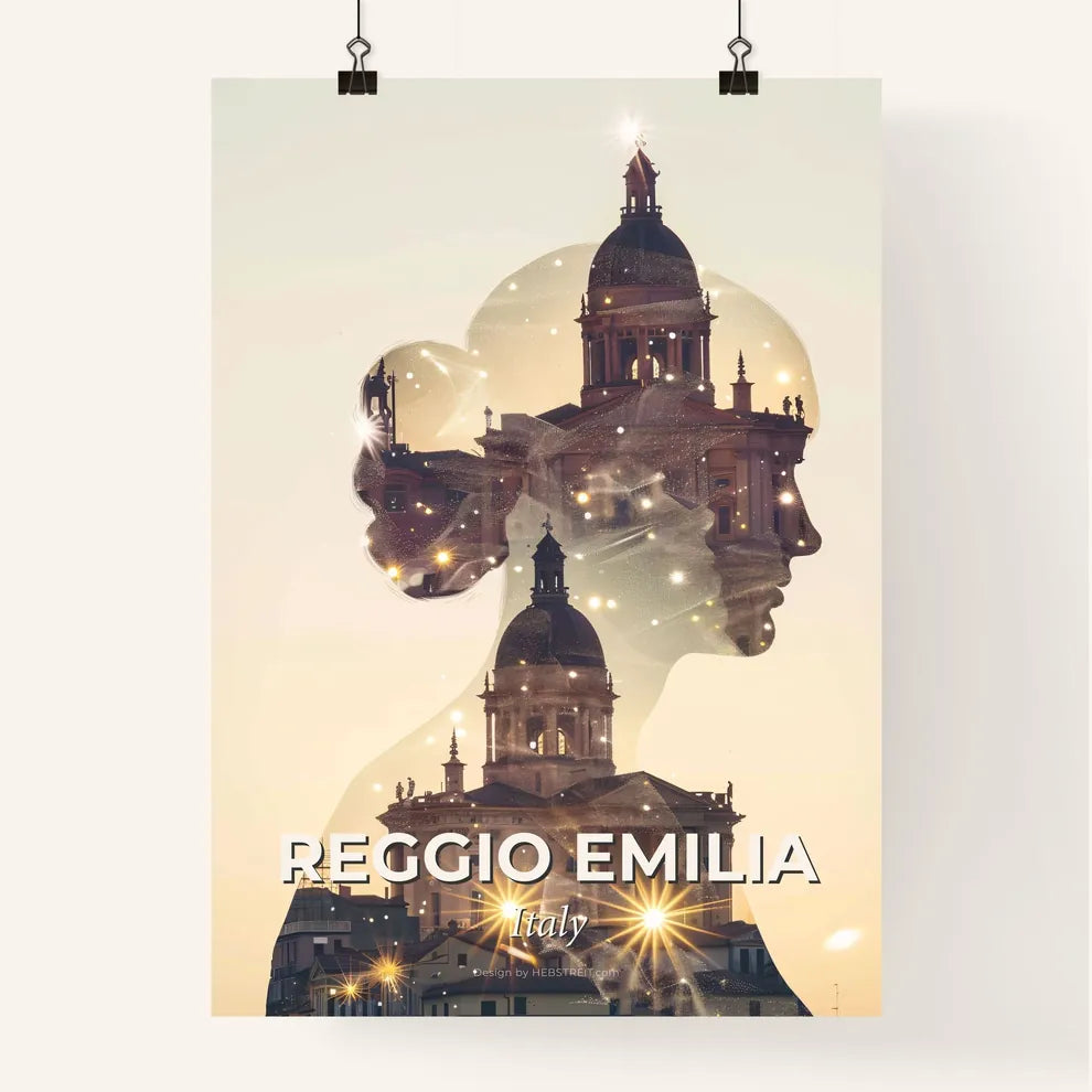 Reggio Emilia Urban Beauty Skyline Poster Poster