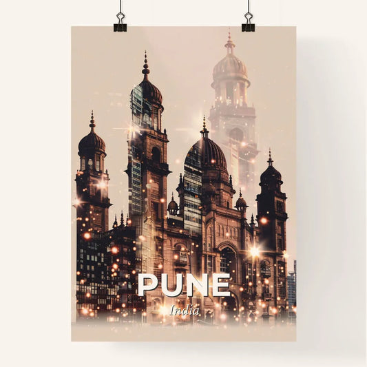 Pune, India: City Lights and Local Charms Poster