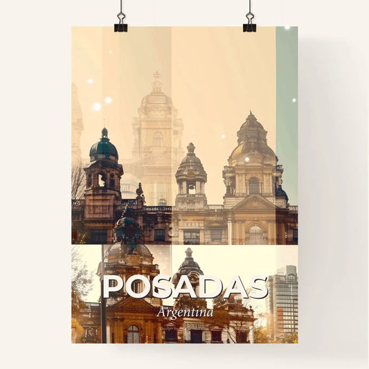 Posadas Cityscape Multiexposure Art Poster