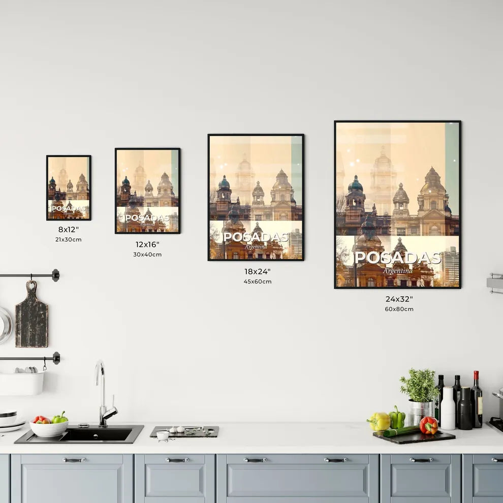 Posadas Cityscape Multiexposure Art Office Art