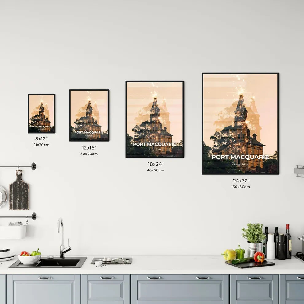 Port Macquarie Skyline Art Office Art