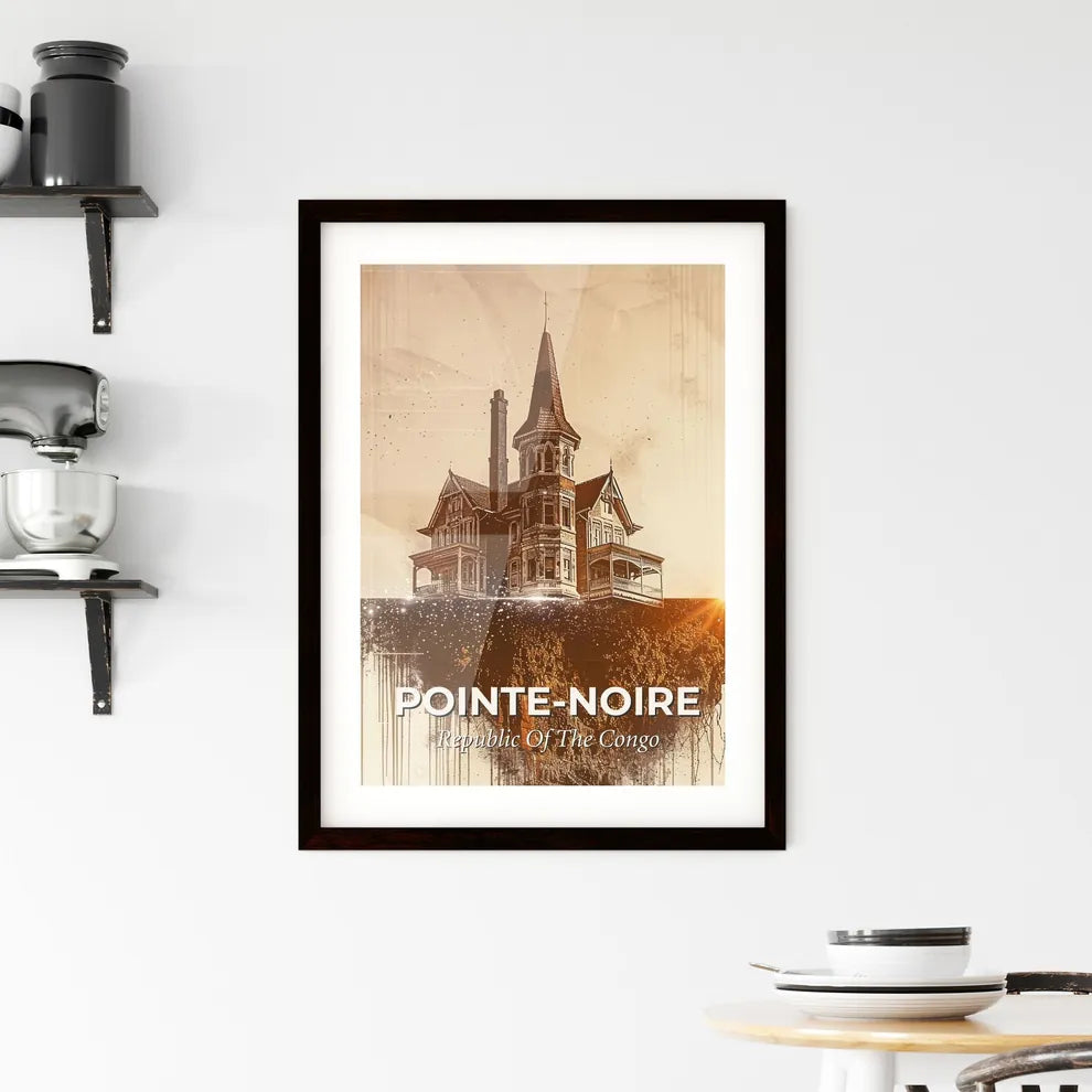 Point Framed Print