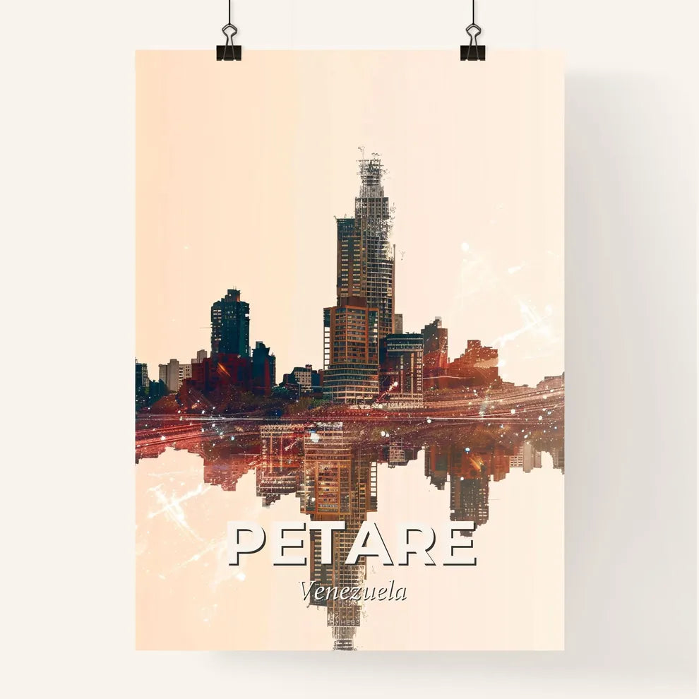 Petare, Venezuela: Icons in Double Exposure Dream Poster