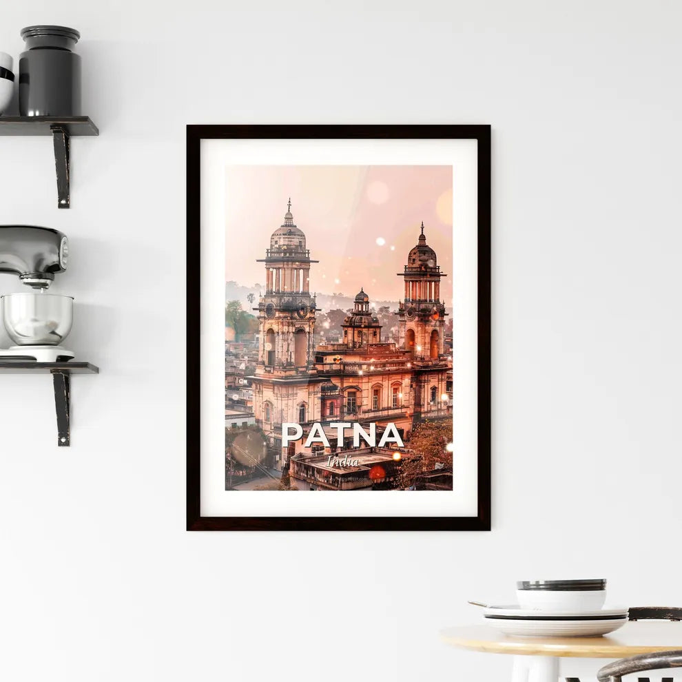 Patna Framed Print