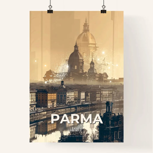 Parma Italy Cityscape Canvas Special Art Composite Poster