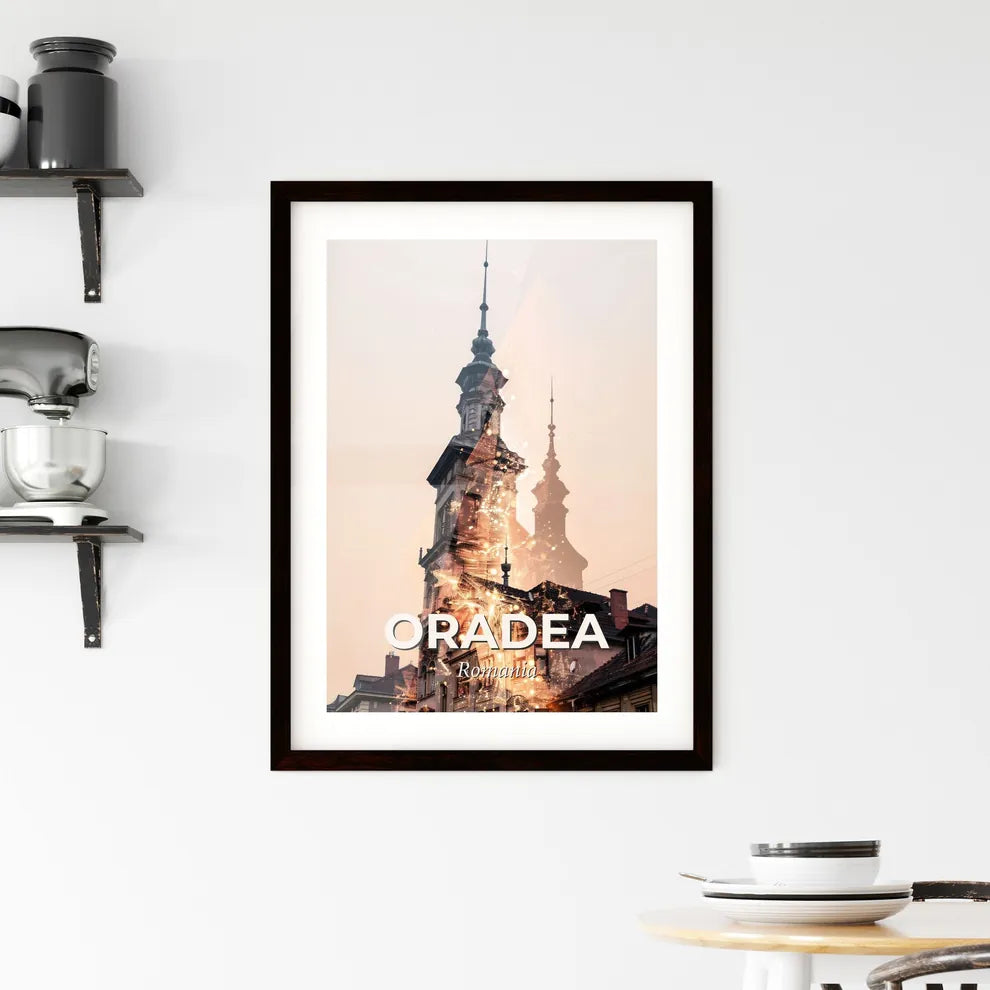 Oradea: City, Culture, Architecture in Vibrant Harmony Framed Print