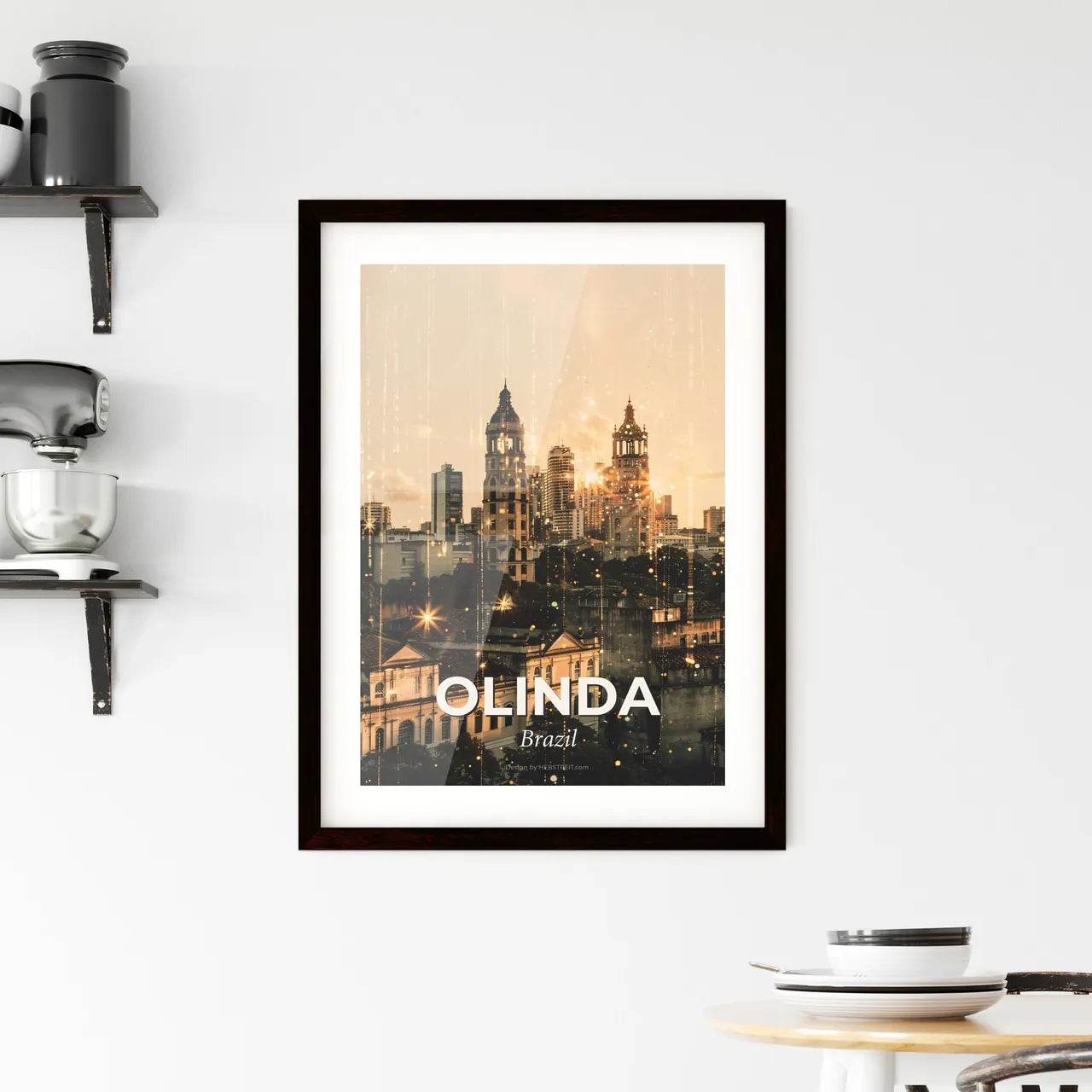 Olinda, Brazil: City Skylines and Local Delights Framed Print