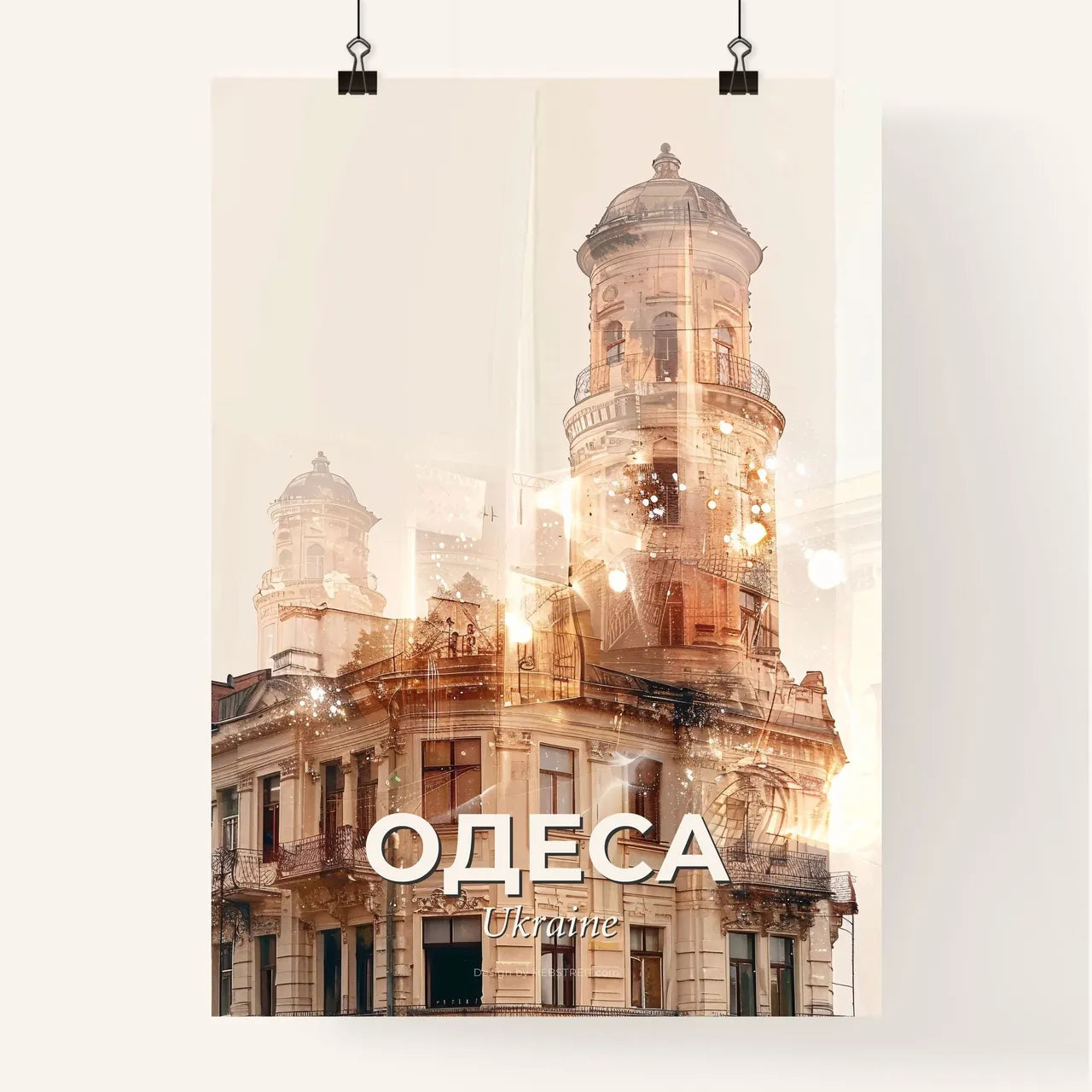 Odessa: Local Icons, Beaming Heritage Poster