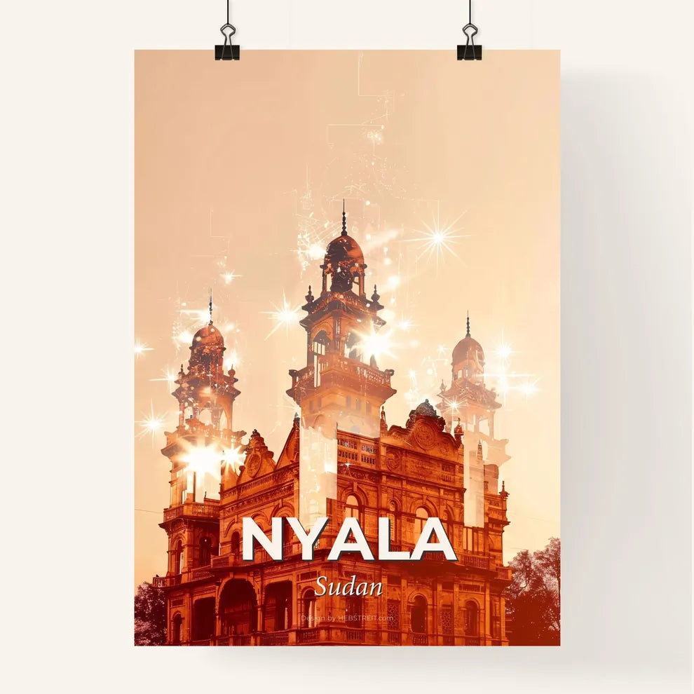 Nyala Architecture City Lights Poster Poster