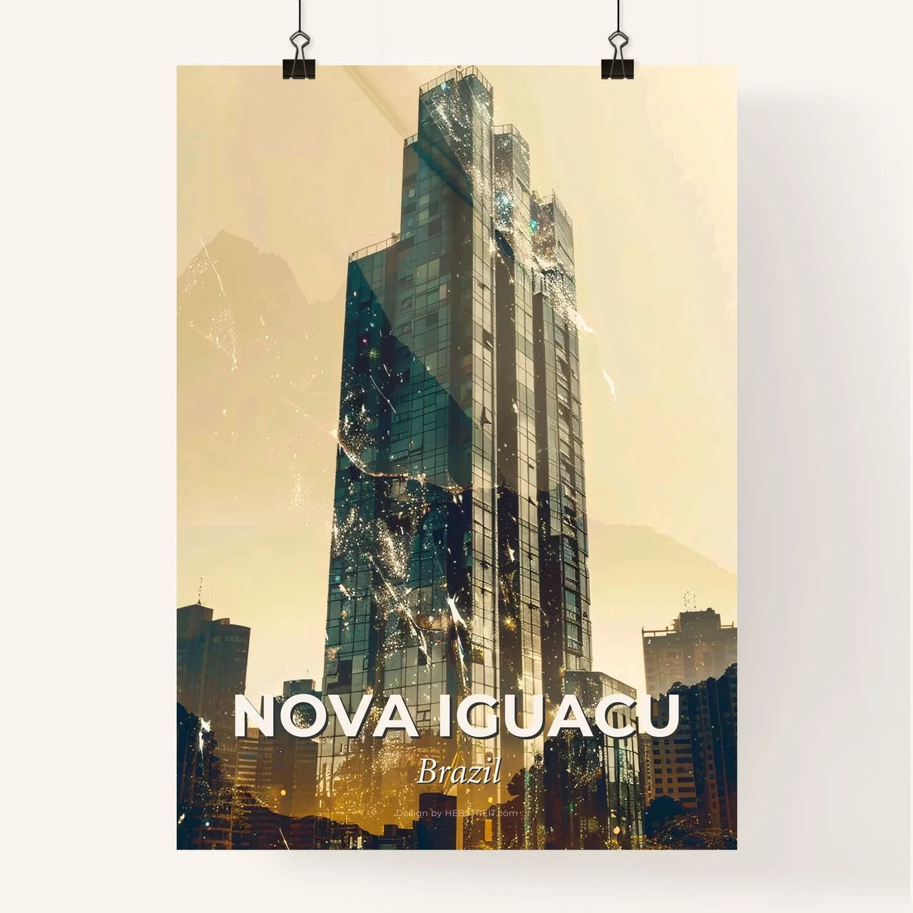 Nova Iguacu: Where City Meets Icons, Gleaming Poster